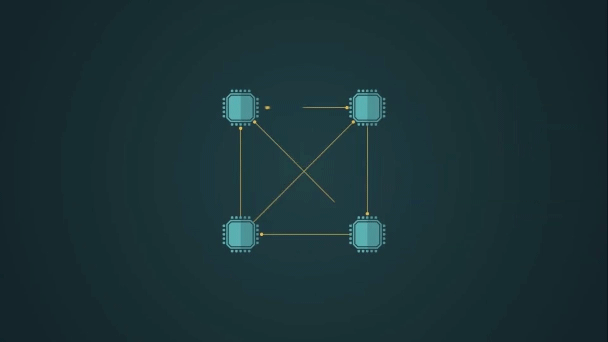 Robust network with coordinated nodes